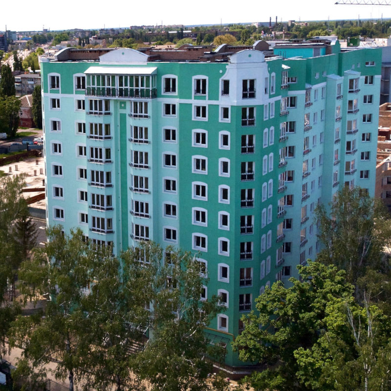 Полтава, пл. Павленківська, 3а (праворуч) та 3б (ліворуч)